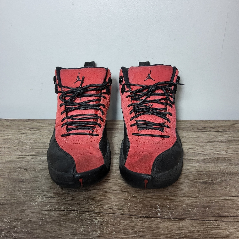 Jordan 12 Retro Reverse Flu Game Size 10.5 - Picture 2 of 13